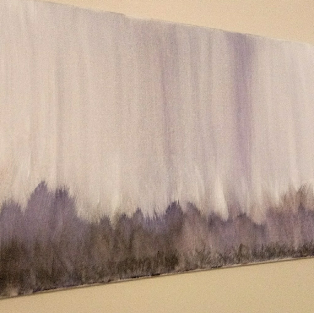 Original painting "Purple Rain" - Picture 1 of 1